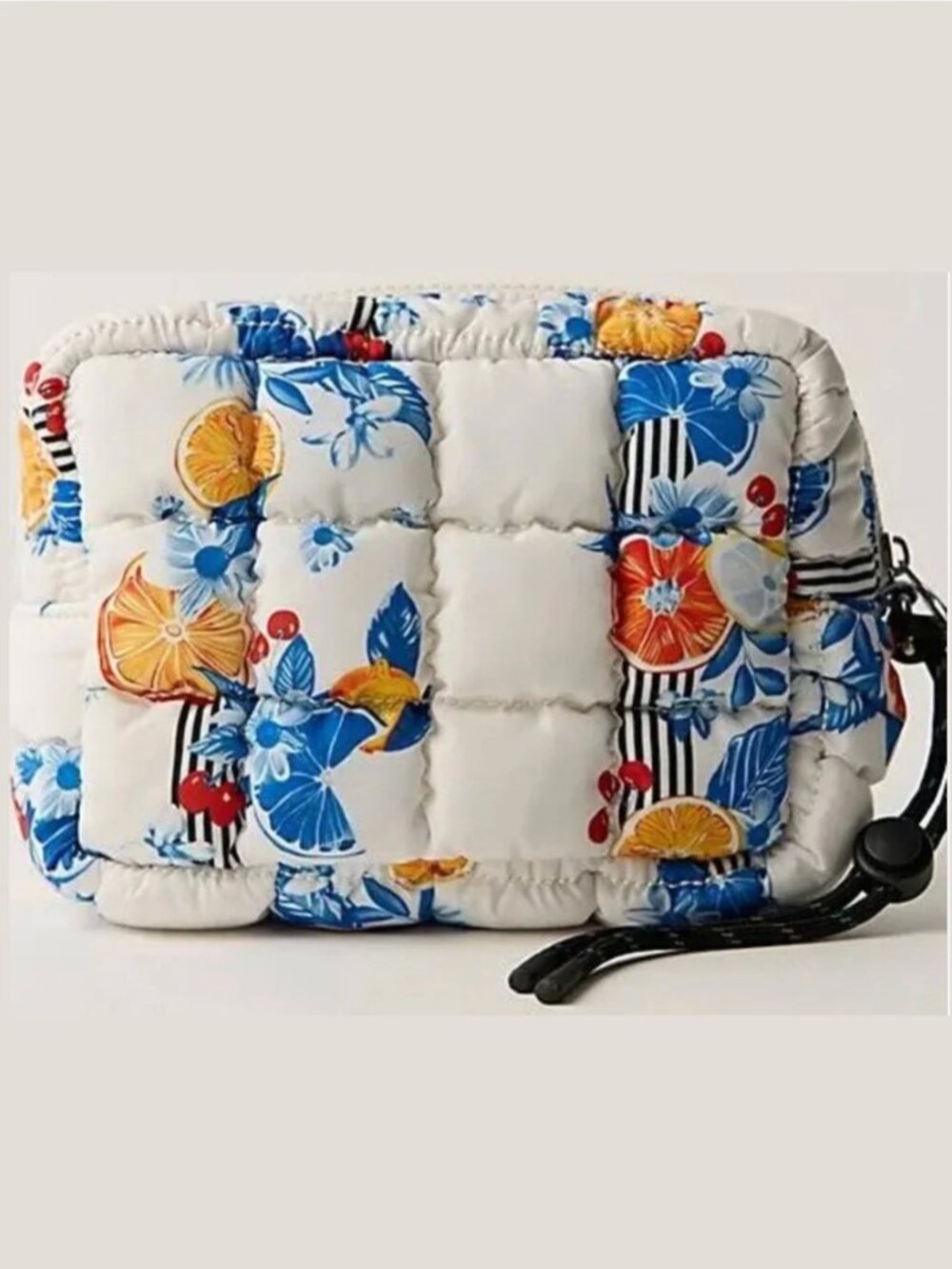 Free People Limited Edition Quilted Printed Mini Case 🍊 Tangerine Dream - Picture 3 of 9